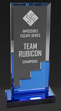 9 1/2" Crystal Staircase Award