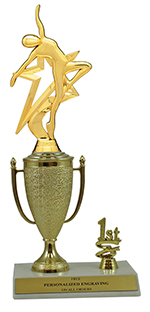 10" Dance Cup Trim Trophy