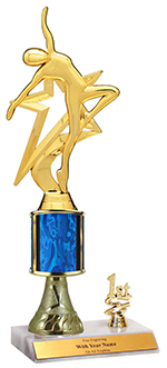 10" Excalibur Dance Trim Trophy