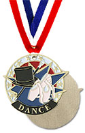 Dance Medal -Sport- Gold