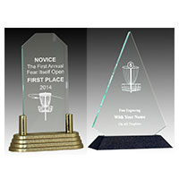 Disc Golf Acrylic Awards