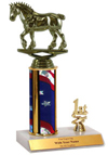 9" Draft Horse Trim Trophy