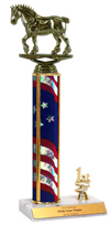 13" Draft Horse Trim Trophy