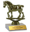 5" Draft Horse Trophy