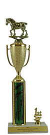 15" Draft Horse Cup Trim Trophy