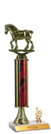 13" Excalibur Draft Horse Trim Trophy