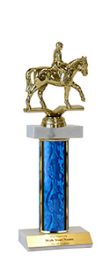 12" Equestrian Double Marble Trophy