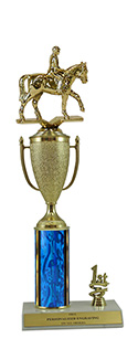 14" Equestrian Cup Trim Trophy