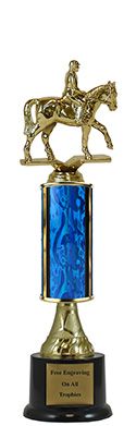 13" Equestrian Pedestal Trophy