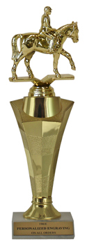 Equestrian Star Column Trophy
