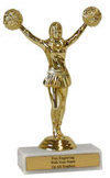Basic Budget cheerleading Trophy