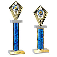 Fantasy Football Double Marble Trophies