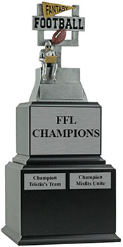 FFL Fantasy Football Player Perpetual Trophy