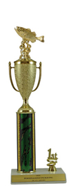 15" Bass Cup Trim Trophy