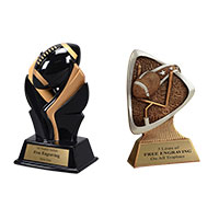 Football Resin Sculpture Trophies