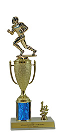 12" Football Cup Trim Trophy