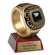 Championship Ring Trophy