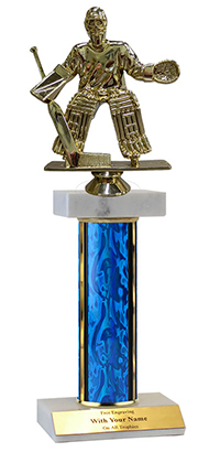 Basic Hockey Goalie Double Marble