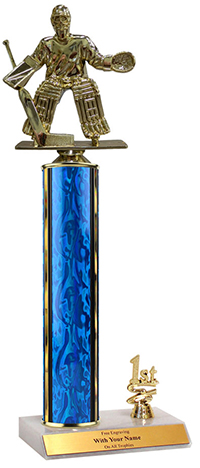 Large Hockey Goalie Trim Trophy