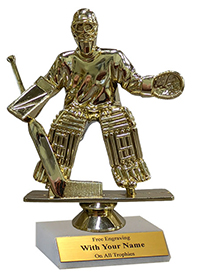 Basic Hockey Goalie Trophy