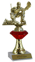 Hockey Goalie Jewel Trophy
