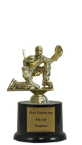 6" Pedestal Goalie Trophy