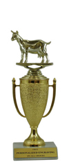 8" Goat Cup Trophy