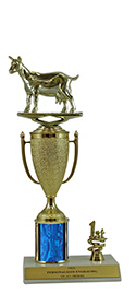 10" Goat Cup Trim Trophy