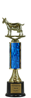 11" Goat Pedestal Trophy