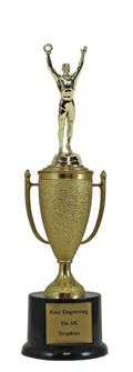 12" HERO Cup Pedestal Trophy