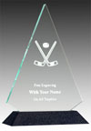 Hockey Acrylic Triangle