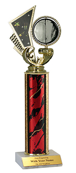 11" Hockey Puck Spinner Trophy