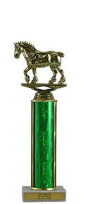 11" Draft Horse Economy Trophy