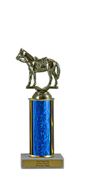 9" Western Horse Economy Trophy