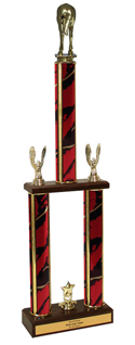 27" Horse Rear Trophy