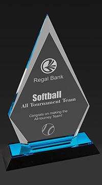 8 Inch Diamond Acrylic Award