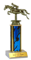 9" Jumping Horse Trophy