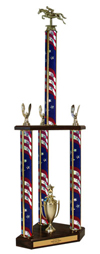 36" Jumping Horse Trophy