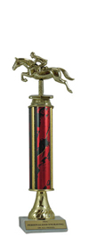 13" Excalibur Jumping Horse Trophy