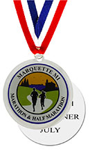 Full Color Acrylic Custom Medal - Logo + Personalization