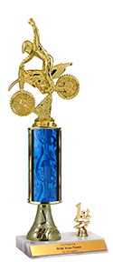 12 inch Excalibur Motocross Trim Trophy