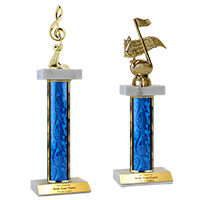 Music Double Marble Trophies