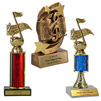 Music Trophies and Awards