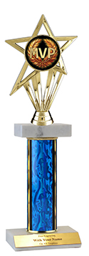 13" MVP Star Double Marble Trophy