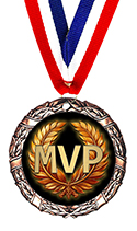 MVP Antiqued Bronze Medal