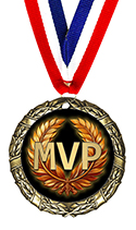 MVP Antique Gold Medal