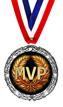 MVP Antique Silver Medal