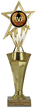 9inch MVP Star Riser Trophy