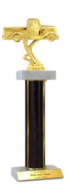 13" Vintage Pickup Double Marble Trophy