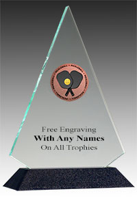 Pickleball Acrylic Triangle